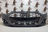 A4 B9 2019- рестайлинг S-line / S4 бампер передний в сборе с радиаторной