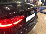 Audi A4 B8 рестайлинг установка спойлера