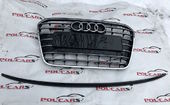 Audi A6 C7 решетка+спойлер дорест в стиле S6 11-14 г.в.
