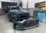Audi A6 C8 Передний бампер в стиле RS6