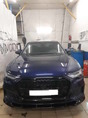 Audi A6 C8 установка обвеса в стиле S6