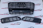 Audi A8 D4 Решетки в стиле W12 рестайлинг