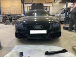 Audi RS5 до рестайлинга установка бампера