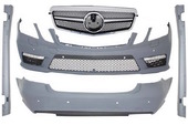 Mercedes E W212 2009-2013 обвес 6.3 AMG+решетка радиатора